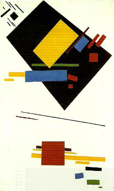 Kazimir Malevich suprematism oil painting picture